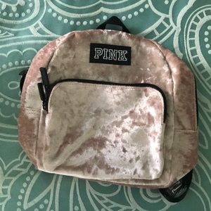 Vspink Mini Velvet Backpack